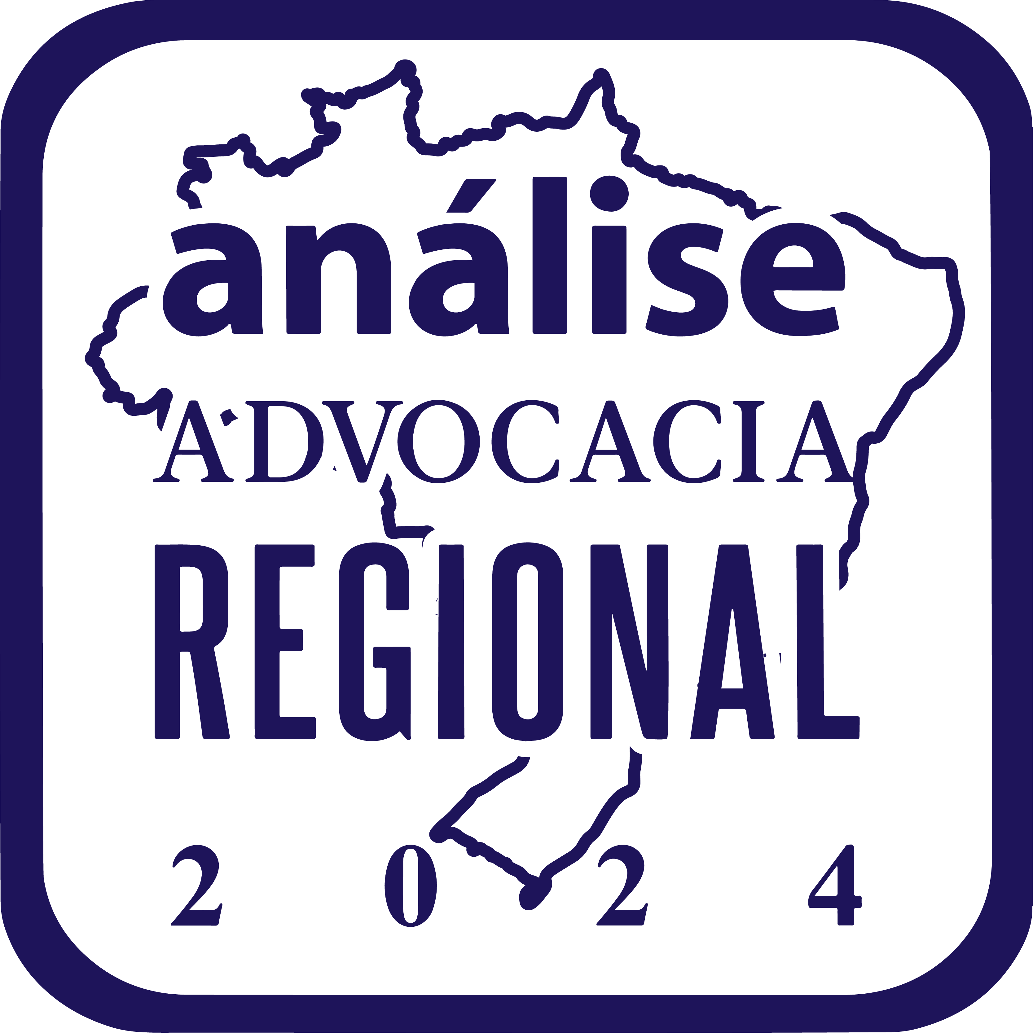 Selo Análise Advocacia Regional 2024