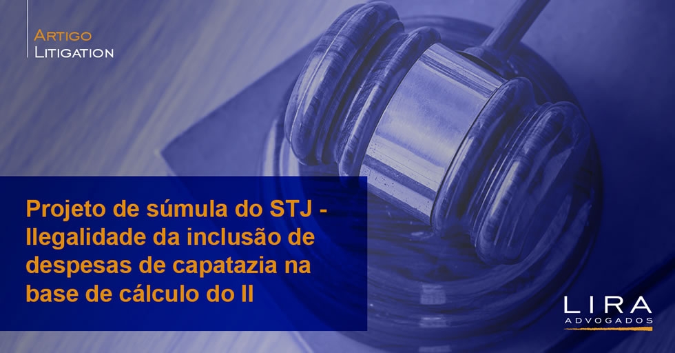 Projeto de súmula do STJ - Ilegalidade da inclusão de despesas de capatazia na base de cálculo do II